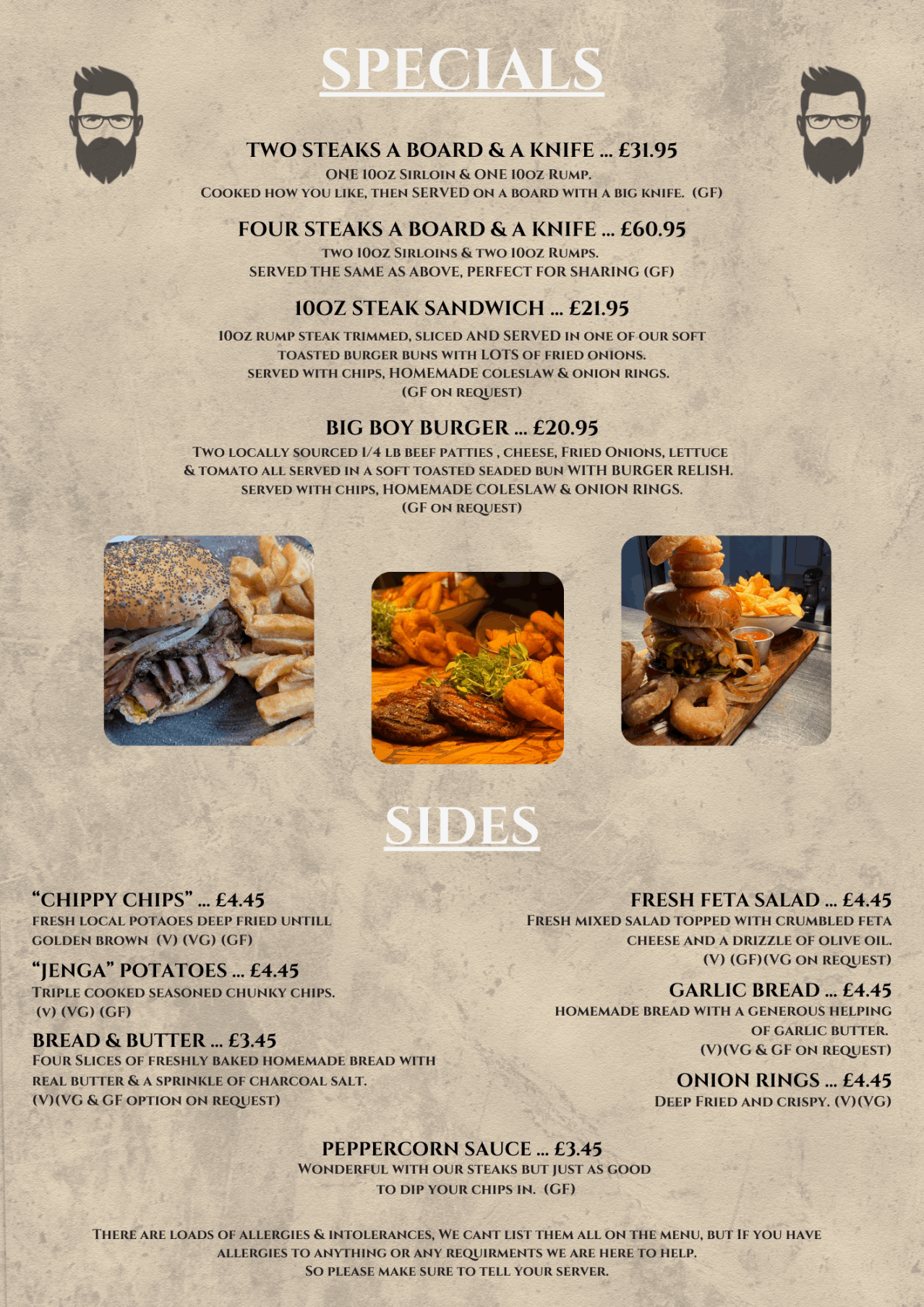 Menu Page 3